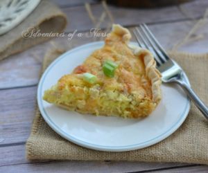 Ham & Swiss Quiche