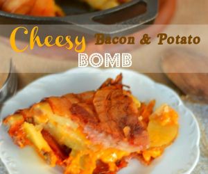 Bacon & Cheddar Bacon Bomb