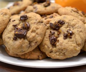 Orange Chocolate Ribbon Cookies