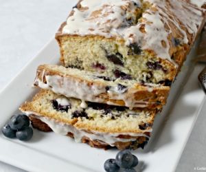 Blueberries and Cream Quick Bread