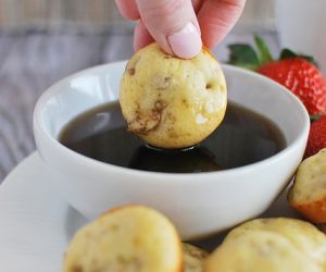 Mini Sausage Pancake Muffins