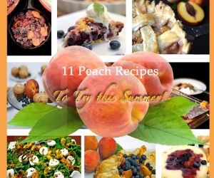 11 Peach Recipes to Try this Summer!