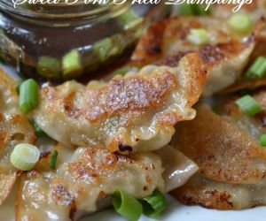 Sweet Pork Fried Dumplings