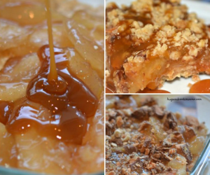 Caramel Apple Butterfinger Bars