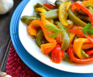 Roasted Garlic Peppers