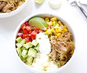 Easy Dinner Ideas - Pulled Pork Quinoa Bowls