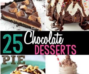 25 Delicious Chocolate Desserts