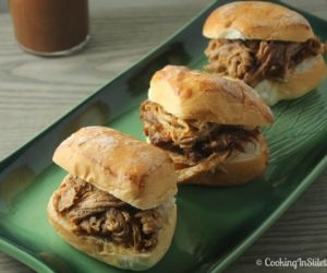 Bourbon Pulled Pork Sliders