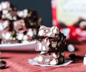 Easy Rocky Road Fudge