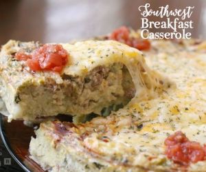 SOUTHWEST BREAKFAST CASSEROLE