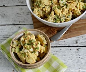 Deviled Egg Potato Salad