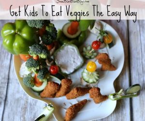 VEGGIE ISLAND DINOSAUR CHICKEN NUGGETS & VEGOSAURAS RANCH DIP RECIPE