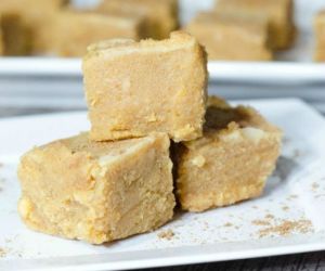 Peanut Butter Pumpkin Fudge