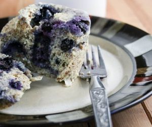 Blueberry Almond Flour Mug Muffin