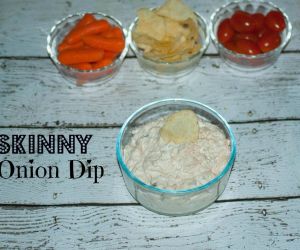 Skinny Onion Dip Recipe