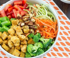 Orange Tofu Buddha Bowl