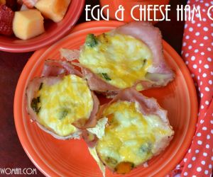 Egg & Cheese Ham Cups