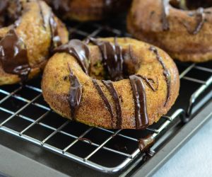 Gluten Free Zucchini Chocolate Donuts