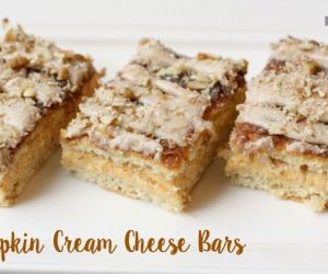 PUMPKIN CREAM CHEESE BARS