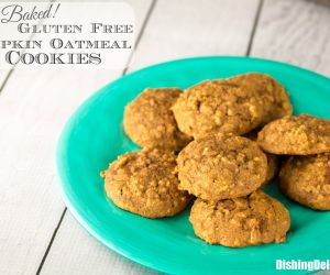 Soft Baked Gluten Free Pumpkin Oatmeal Cookies