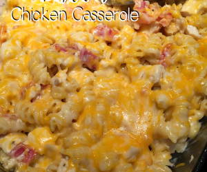 Ranch Bacon Chicken Casserole