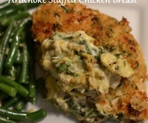 Artichoke Stuffed Chicken Breast