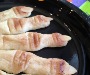 Halloween Witch Finger Cookies