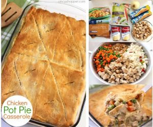 Chicken Pot Pie Casserole