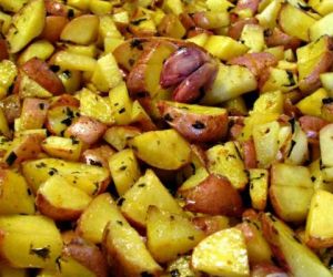 Roasted Lemon-Herb Potatoes