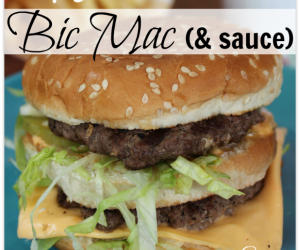 Homemade McDonald's Big Mac Copycat Recipe