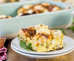 Everything Bagel French Toast Casserole