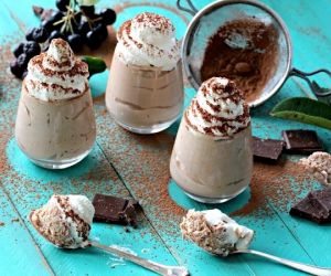 Milk Chocolate Mousse Shots