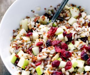 Quinoa Cranberry And Apple Salad