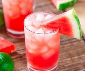 Sparkling Watermelon Cocktail