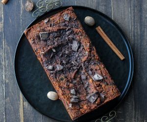 Paleo Chocolate Chunk Pumpkin Bread