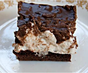 Brownie Magic Mallow Bars