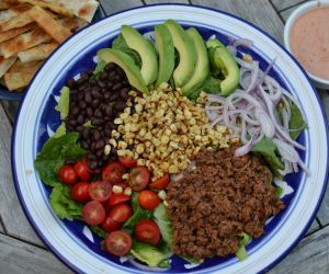 Taco Salad with Chipotle Salsa Dressing