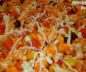 Spooky Halloween Popcorn
