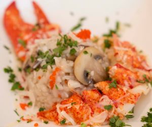 Lobster and Mushroom Risotto