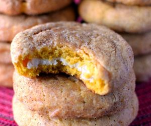 Pumpkin Cheesecake Snickerdoodles