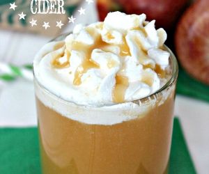 Copycat Starbucks Apple Cider With Caramel