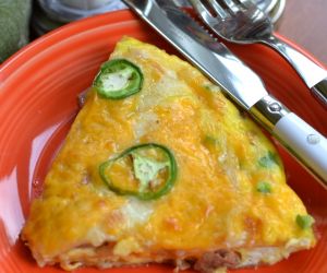 Jalapeno Tortilla Egg Bake