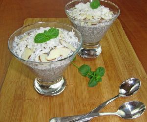 Coconut Almond Chia Seed Pudding