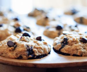 Healthy Banana Blueberry Muffins