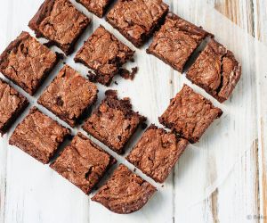 Peanut Butter and Salted Caramel Brownies