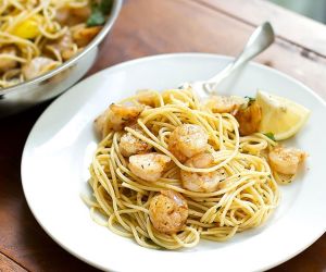 Garlic Butter Shrimp Pasta