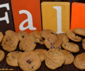 Pumpkin Chocolate Chip Cookies