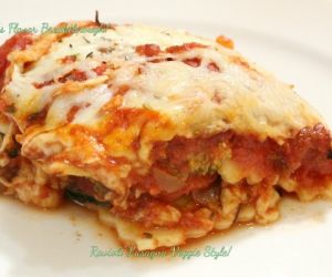 Ravioli Lasagna, Veggie Style!