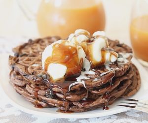 Gluten Free Chocolate Waffles