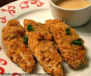 Cashew Crusted Chicken Fingers